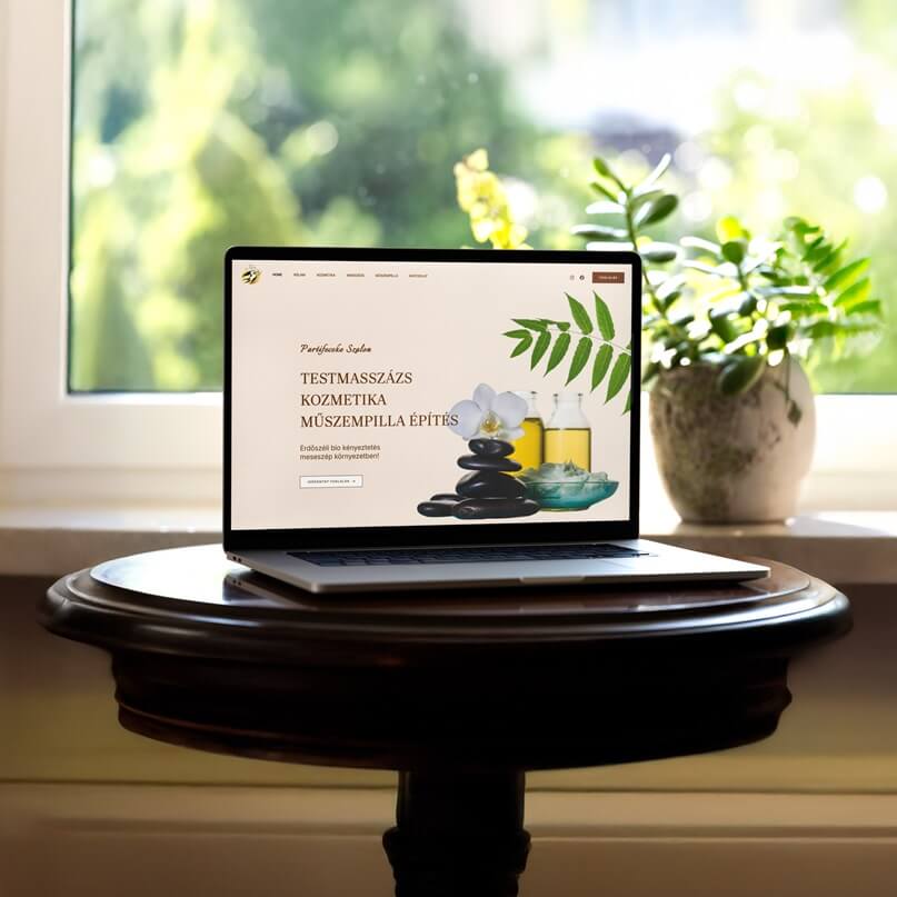 Partifecske Szalon Wordpress weboldal készítés